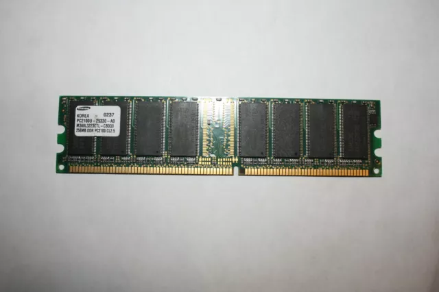 M368L3223DTLCB0 Samsung 256MB PC2100 DDR-266MHz non-ECC Unbuffered CL2.5 184-Pin