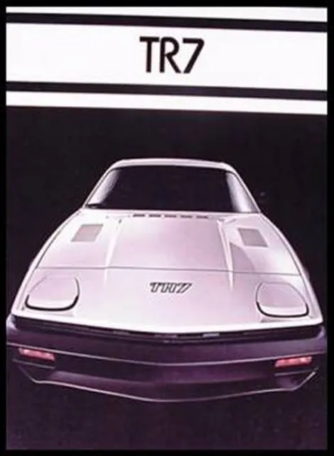 1977 Triumph TR7 Dlx. Brochure, Near MINT!