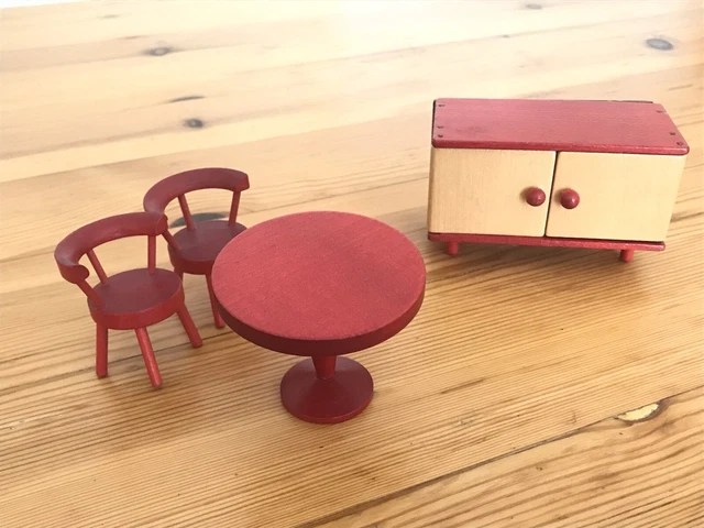 Retro dollhouse furniture discount
