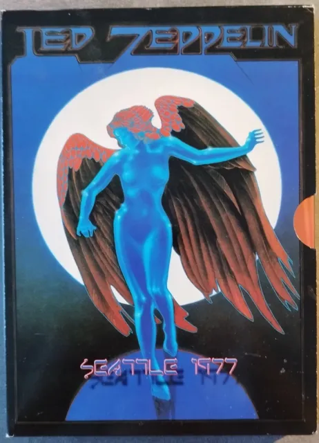 Led Zeppelin 1977 Seattle 2 Dvd Unplayed+Booklet