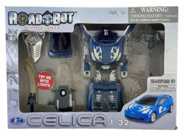 Happy Well Roadbot Road Bot Toyota Celica 1:3 2 No Transformers 2006