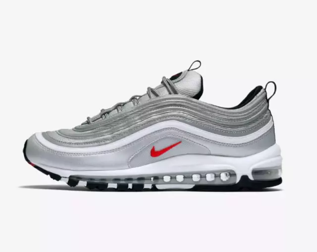 NIKE AIR MAX 97 SILVER Originali 100% SCATOLO E BOX - Scarpe Nike Air Max 97 OG