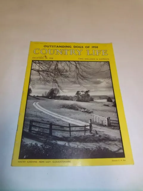 COUNTRY LIFE MAGAZINE - Dec 18 1958 - Volume CXXIV No 3231 - Miss Ann Gossage