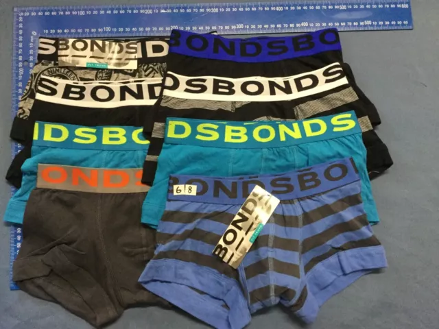 One bonds boys cotton underwear Trunk BOXER SHORTS size 3-16