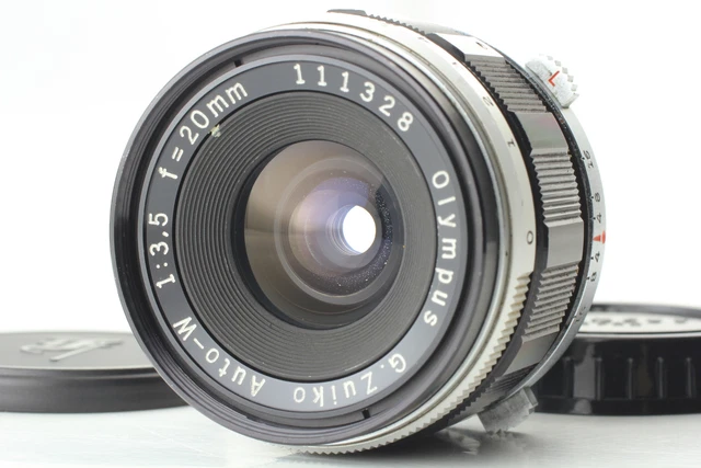 [ EXC+ 5] olympus G Zuiko Auto-W 20mm F/3.5 Mf Objectif Pour Pen F FT Fv de