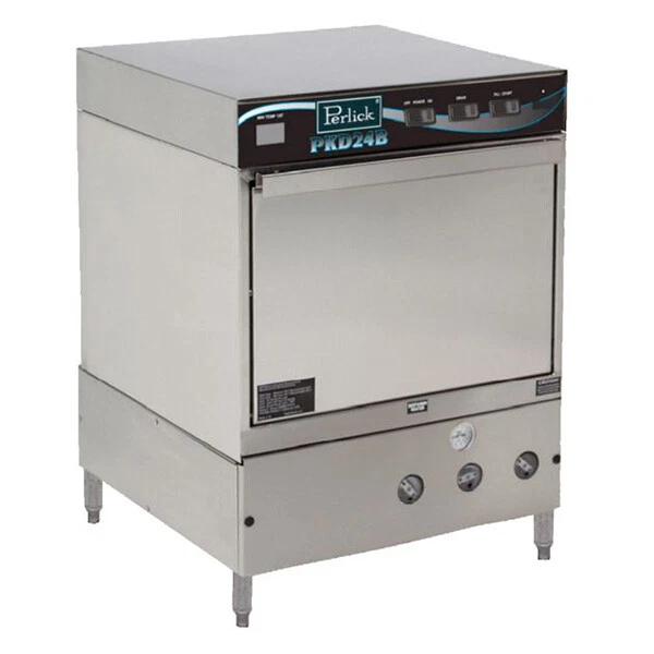 Perlick PKD24B 24" Low Temp Undercounter Glasswasher, (30) racks per hour