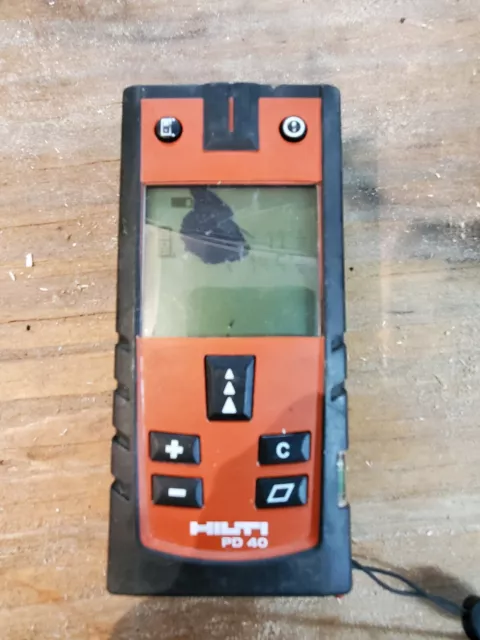 Hilti Pd40 -used Sceeen Broke