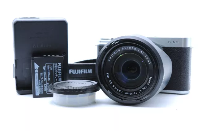 [Excellent+5] Fujifilm X-M1 XC 16-50mm f/3.5-5.6 kit Digital Camera From Japan