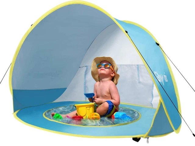 Tente De Plage Sun Ninja Pop Up – Anti UV, Pour Bébé – Protection Solaire – Neuf