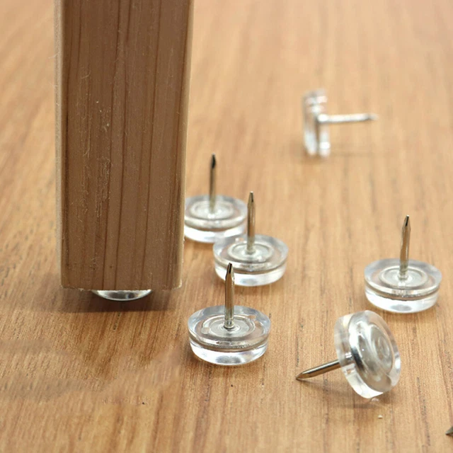 24 PCS Möbelbodenschutz Beinschützer Für Stuhlgleiter Spikes Verdicken