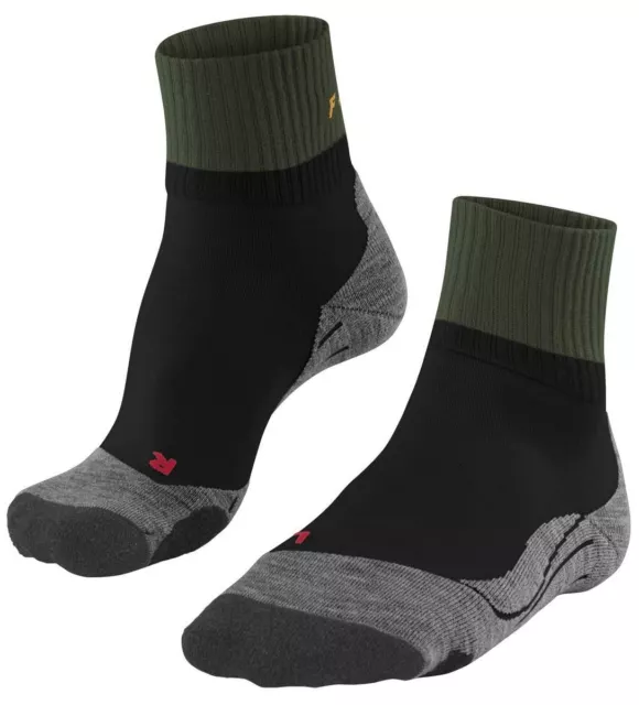 Falke Pour des hommes TK2 Bloquer Polyproyle Chaussettes - Noir