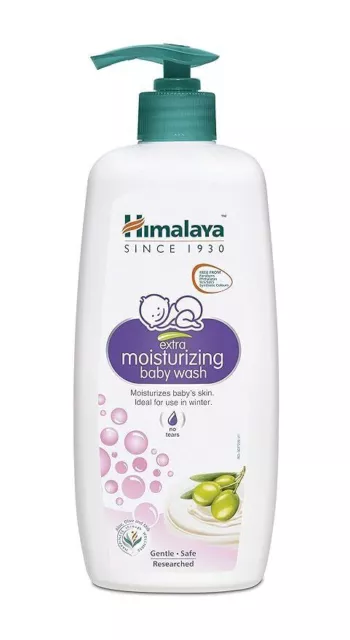 Himalaya Gentle Olive Oil Baby Wash for Organic and Nourshing (400ml)