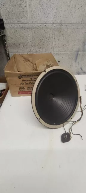 Jensen 12" Guitar Speaker P12SH- w/Original Box