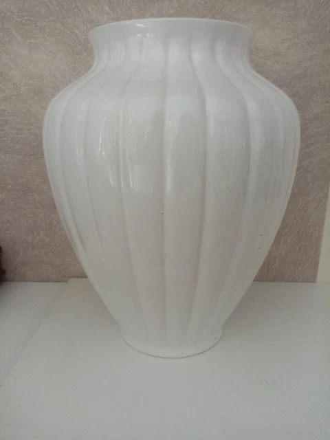 Grand Vase Couvert En Céramique Vernissée De Batignani - Ita