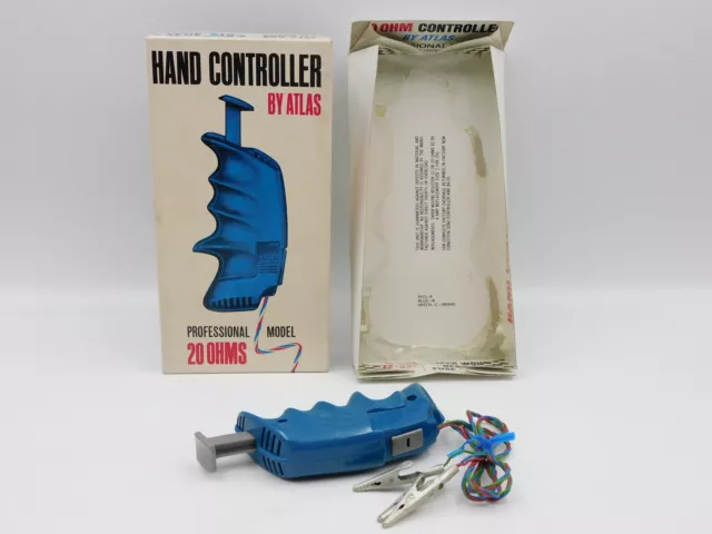 Atlas Hand Controlador 20 Ohm para slot car Ref. 1572-698 Caja