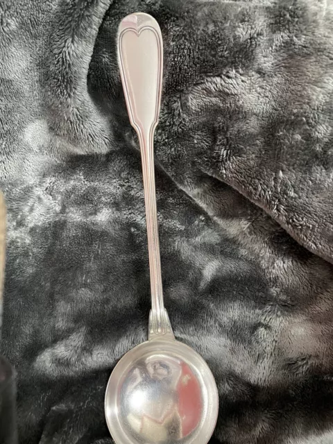 silver plated ladle