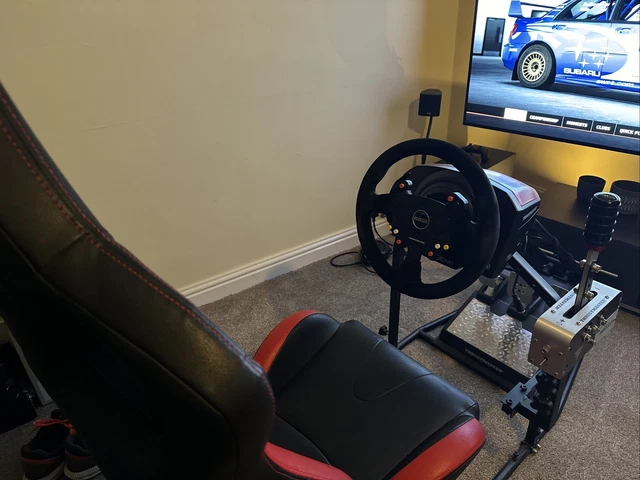 SIM RACING RIG GT Omega with Thrustmaster TS-XW Rally & F1 | PC XBOX £ ...