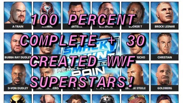 WWE Smackdown Here Comes the Pain 100% Unlocked PlayStation 2 PS2 Memory Card!
