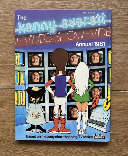 The Kenny Everett Video Show Annual 1981 - Unclipped - Vintage Hardback Book