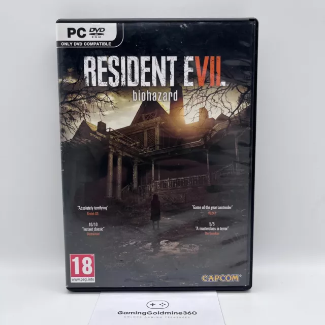 Resident Evil VII 7 Biohazard PC Multilingua Capcom Windows Microsoft PC DVD-ROM