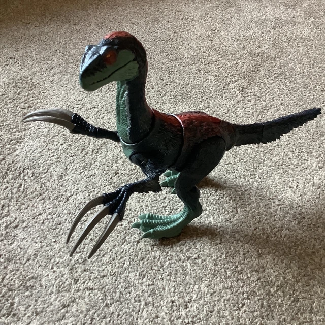 JURASSIC WORLD DOMINION Therizinosaurus Sound Slashing Dinosaur Mattel ...