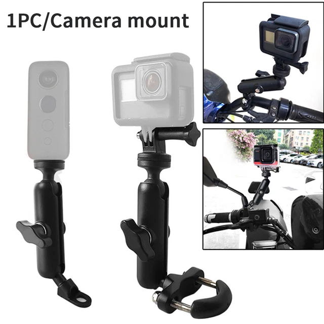 Rearview Mirror Camera Motorcycle Mount Durable Compatible For Insta360 One R