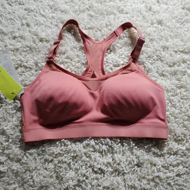 NWT* ALL IN Motion Small Rose Pink Medium Support Racerback Sports Bra  #19y24 $36.70 - PicClick AU