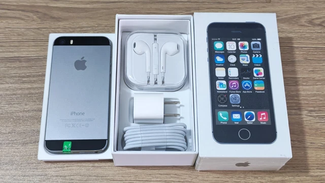 APPLE IPHONE 5S Unlockd 16GB 32GB 64GB iOS 12 Silver Gold Black