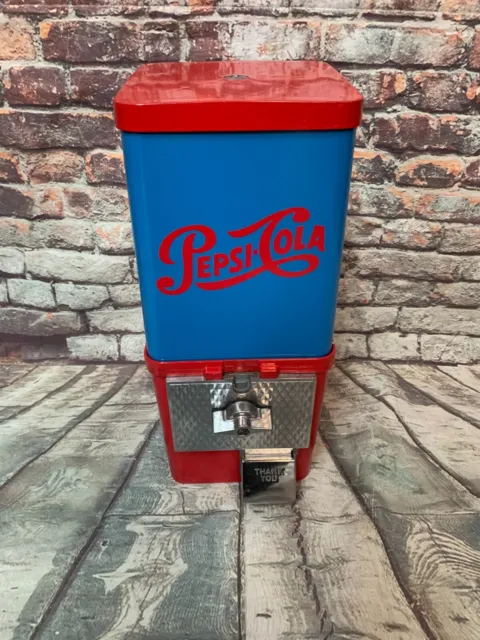 vintage gumball candy machine Pepsi cola inspired novelty gift man cave