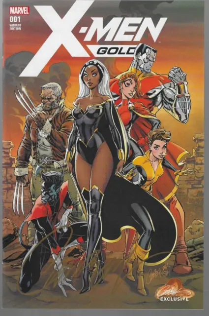 X-Men Gold #1 (2017)  J Scott Campbell A Variant Signed w/COA NM- or Better
