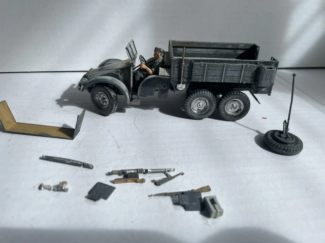 Maquette Militaire Tamiya 35317 Camion Krupp Protze (Kfz.70) 1/35 - Neuf Sous Boîte, Fabriqué Au Japon