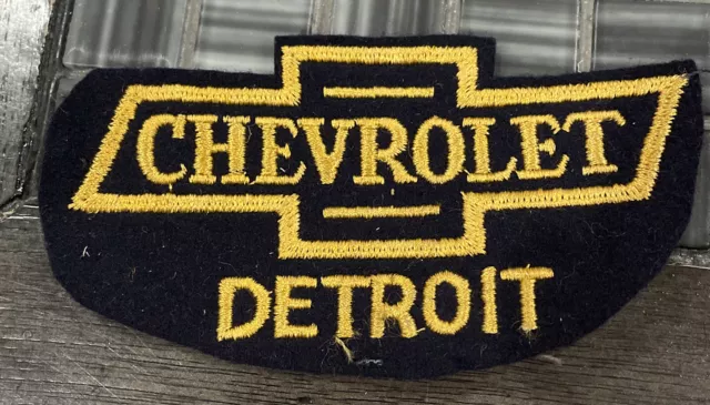 Vintage Automobile Chevrolet Detroit GM Patch 1940s?