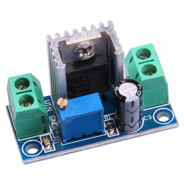 LM317 1.2-37V DC Régulateur de Tension Réglable Step-Down Convertisseur Buck DIY