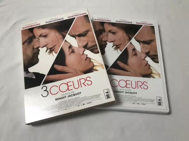 DVD 3 COEURS (CHARLOTTE GAINSBOURG/CHIARA MASTROIANNI) de BENOIT JACQUOT