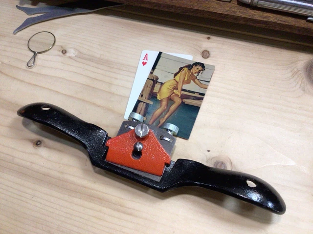 NOS Vintage Nice Stanley Spoke Shave No. 1-12-151 Tool Woodworking Shop England