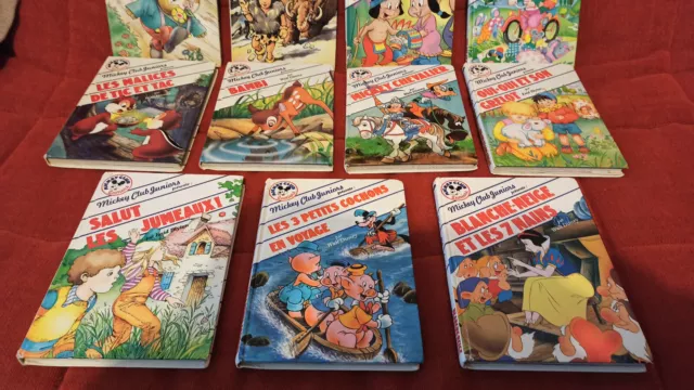 Lot de 11 livres Mickey Club Juniors 3