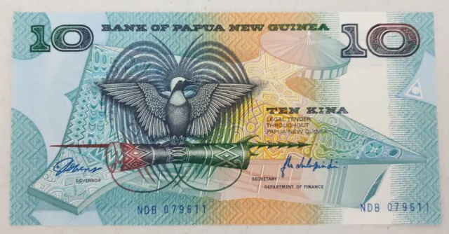 Bank of Papua New Guinea - 10 Kina x2