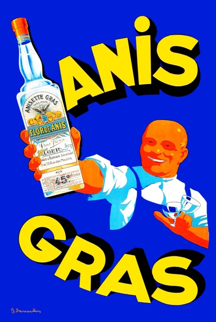 Pack De 3 Aimants Anis Vert - Distillé à L'alcool - Référence B13