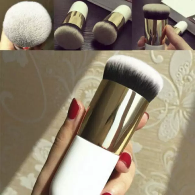 Soft Makeup Tool Flat Foundation Face Blush Kabuki Powder Contour Cosmetic Brush