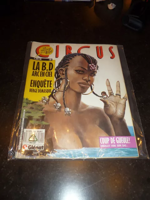 Circus magazine 120 - 2 ème trimestre 1988 - Glénat (Dossier Hergé)