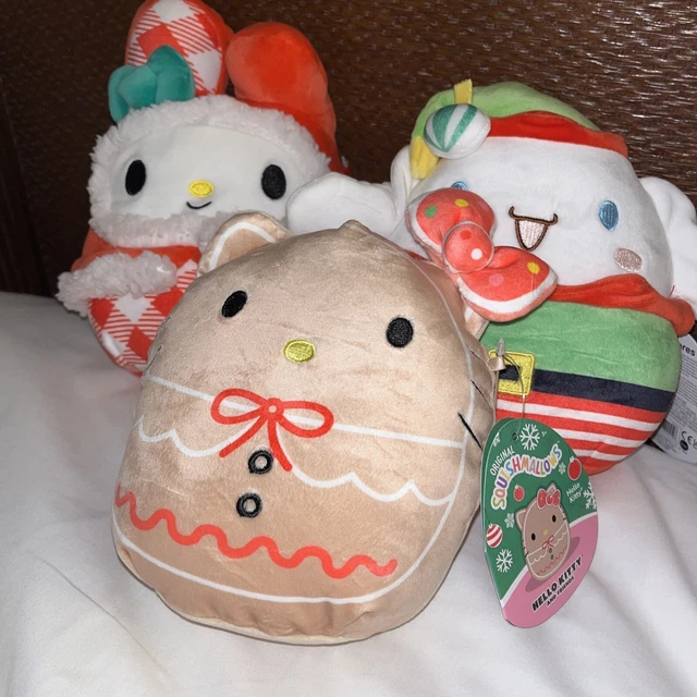 SQUISHMALLOW BUNDLE, HELLO Kitty And Friends Christmas £33.50 - PicClick UK