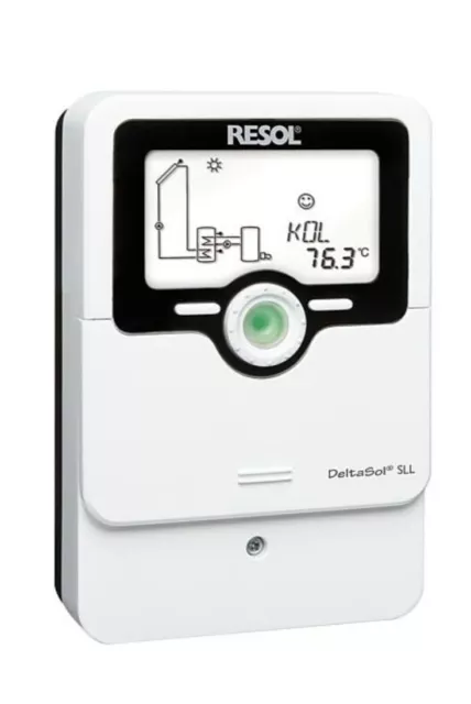 Resol differential temperature controller DeltaSol SLL incl. 3 sensors New