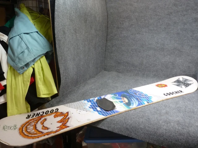BURTON DEEP THINKER mark gonzales Snowboard Size 157cm $440.46