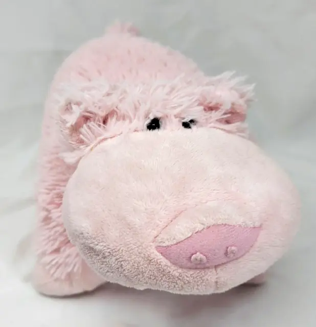 Pillow Pets Pee Wee PIG 12” Plush Pillow Cuddle Stuffed Animal Piglet Pink Farm