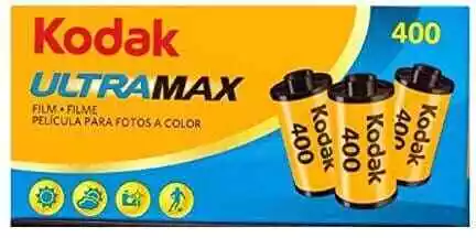 Kodak GC UltraMax 400 ISO 35mm 24 Exposure (3 Pack) - Colour Negative Film