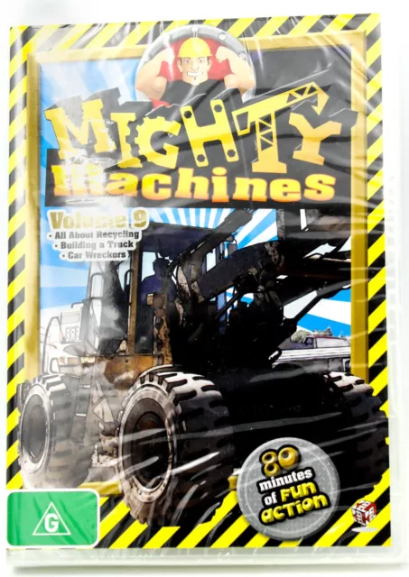 Mighty Machines Volume 9 - DVD Series Rare Aus Stock New Region 4