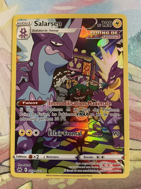 Carte Pokémon Salarsen GG09/GG70 - Zénith Suprême EB12.5 FR