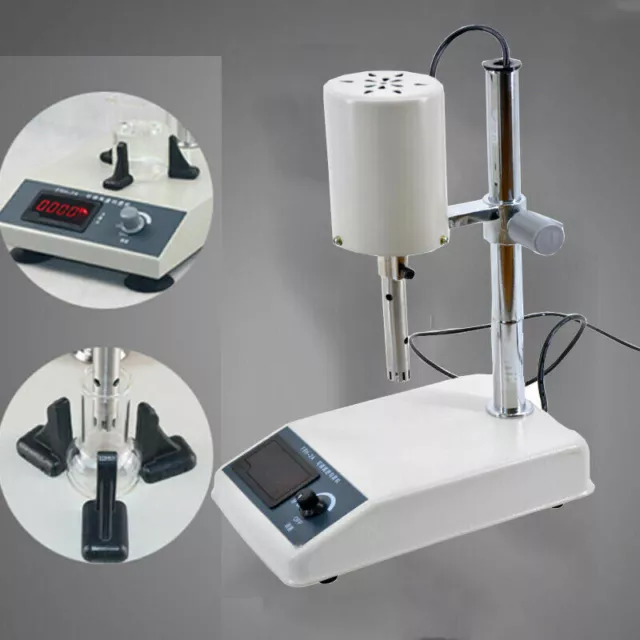 Adjustable High Speed Emulsifying Homogenizer Machine Laboratory Dispenser 220V