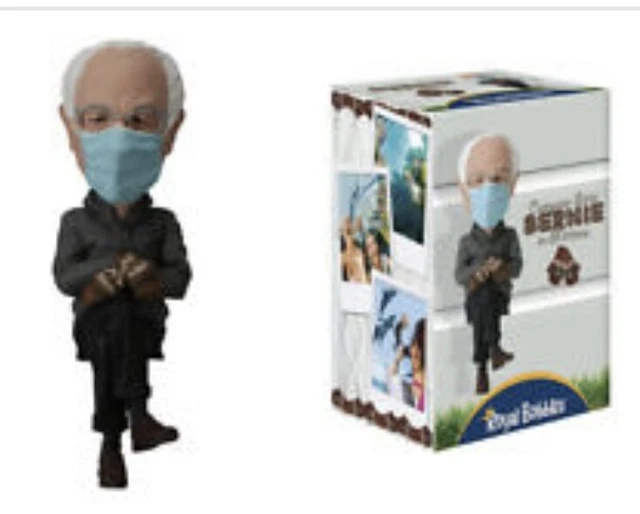 Ltd Edition Bernie Sanders Inauguration Day Bobblehead Sealed Mib