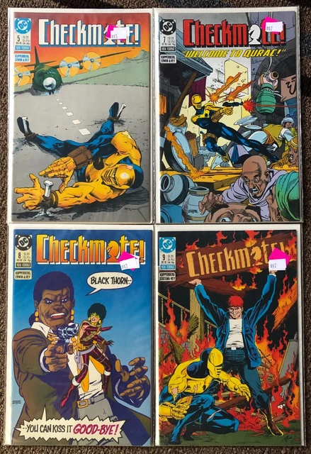 Checkmate- Lot of 4 Issues   5,7, 8,9   DC Comics